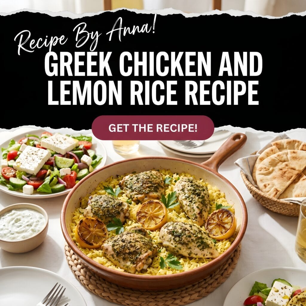 Greek Chicken and Lemon Rice