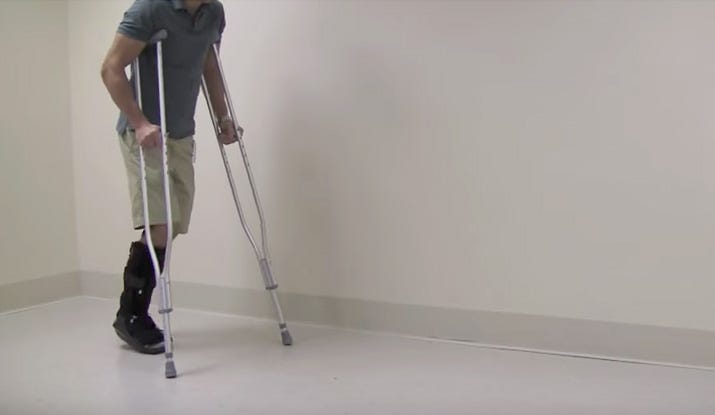 Use of Crutches After Surgery | Dominic Carreira | Arthroscopy, Atlanta