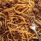 Tomato and Mince Ragu