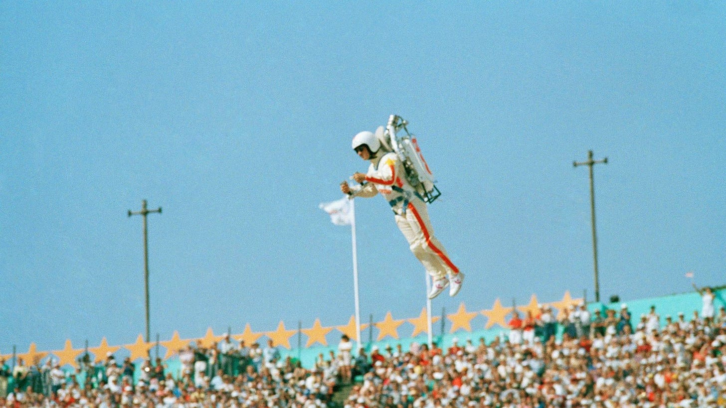 Los Angeles Olympics 1984: Who was the Rocket Man? | British GQ | British GQ