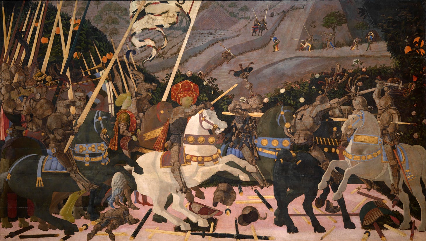 The Battle of San Romano - Wikipedia