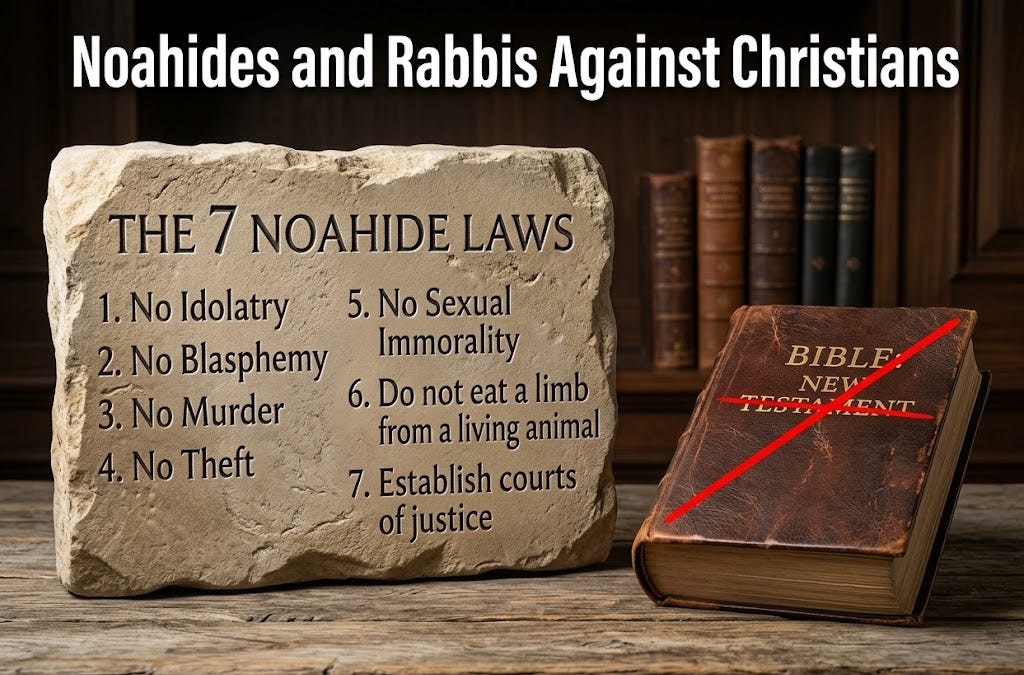War with the Noahides Has Started: Arm Yourself with Scripture