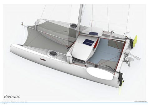 An exploration catamaran in its purest form.