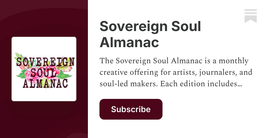 Sovereign Soul Almanac | Padmavati Rose | Substack