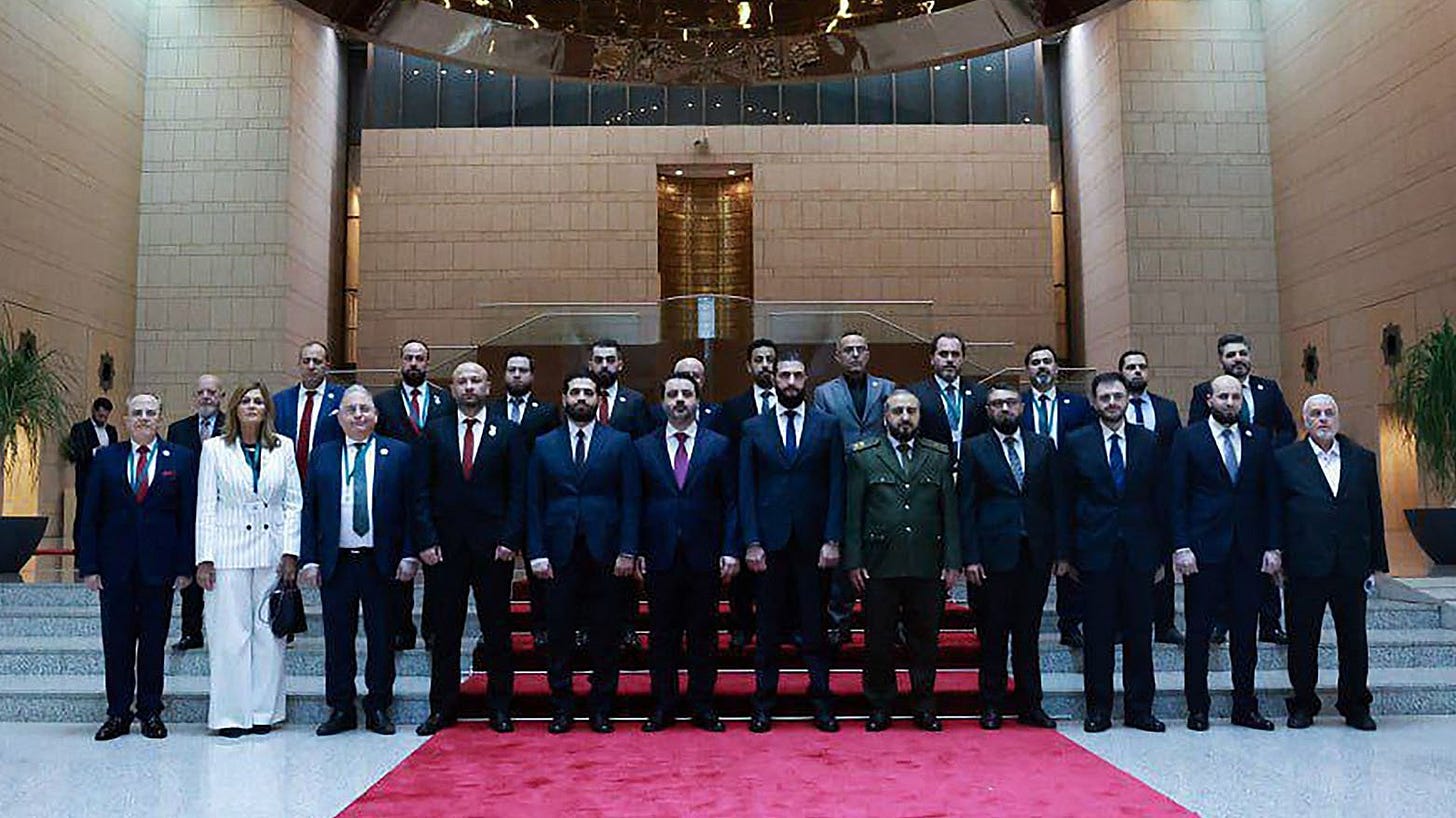 Syrian interim president appoints new transitional government, promises  'new state'