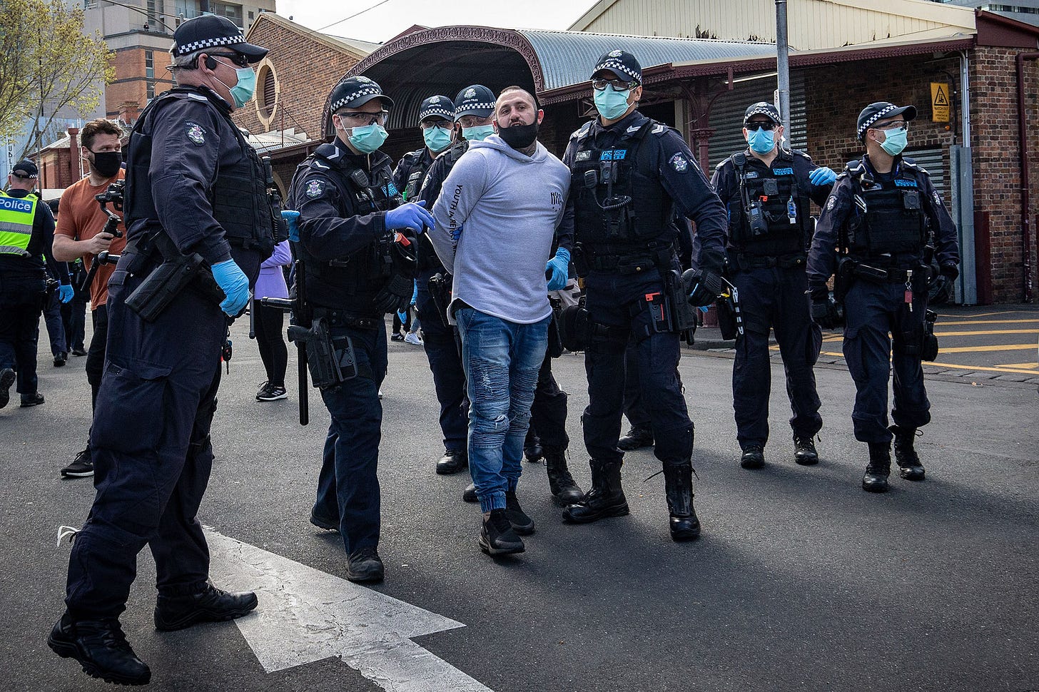 Dozens arrested in Melbourne's anti-lockdown protests