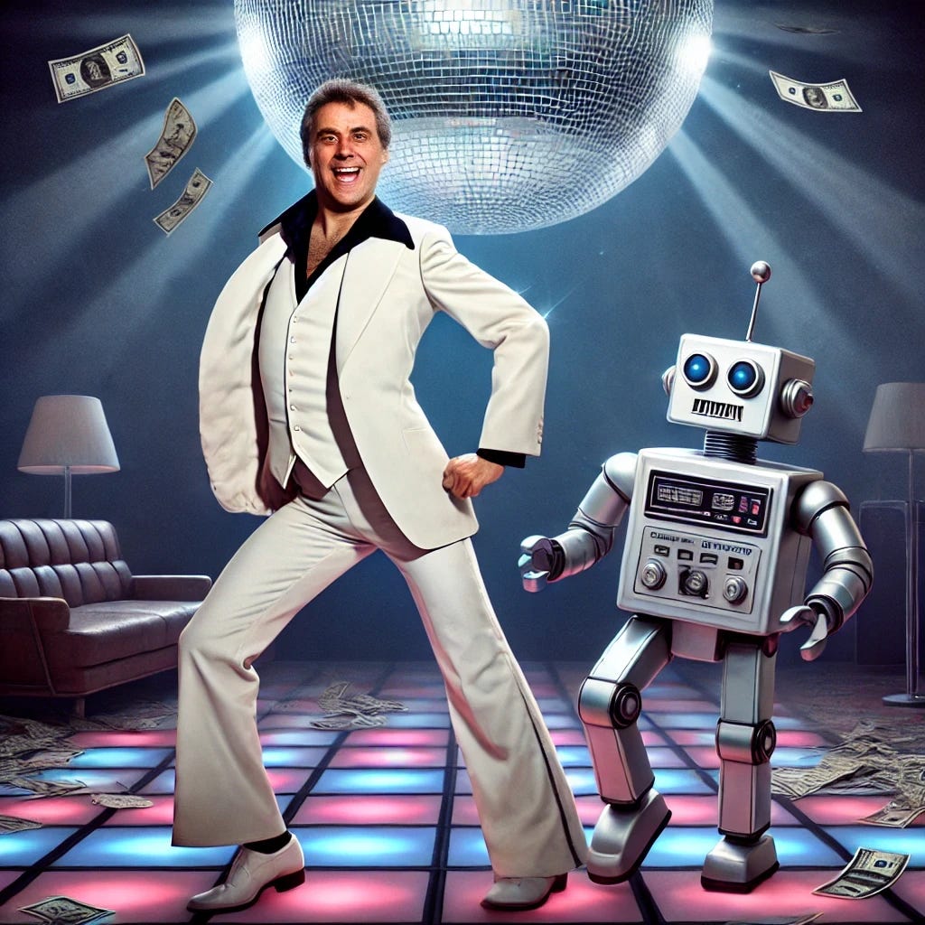 Groovy disco moves from an AI bot and a grantmaker