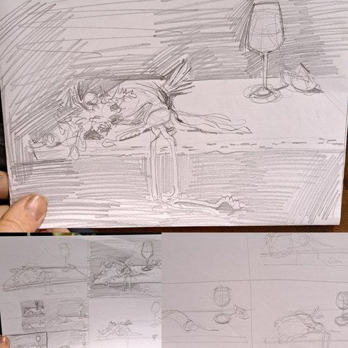 Composition sketches