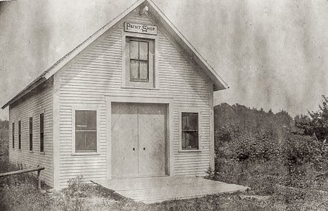 Hardy Paint Shop and Windmill