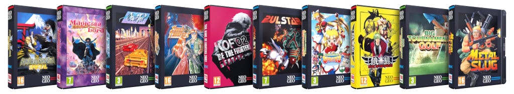 NEOGEO AES+ games lineup