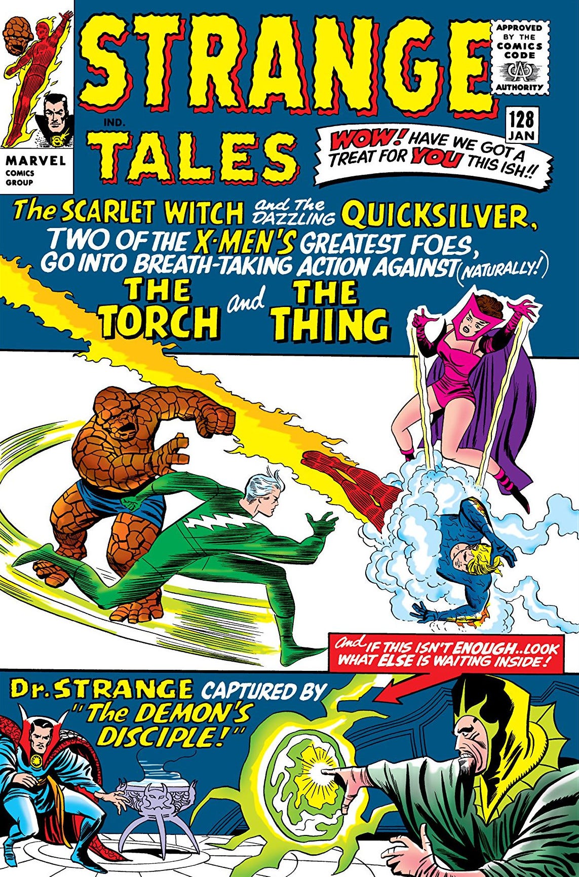 Strange Tales Vol 1 128 | Marvel Database | Fandom