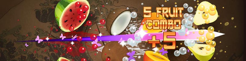 Fruit Ninja released on the PS Vita