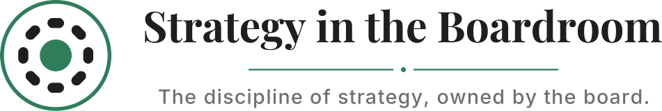 Strategy in the Boardroom