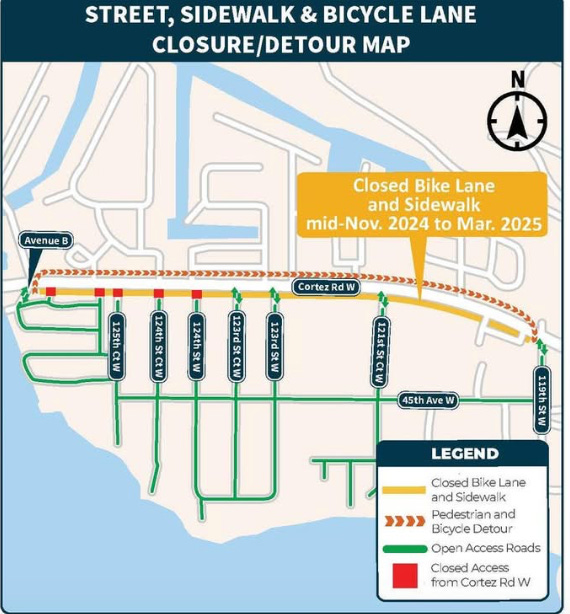 Cortez Bridge Utility Relocation Project Update