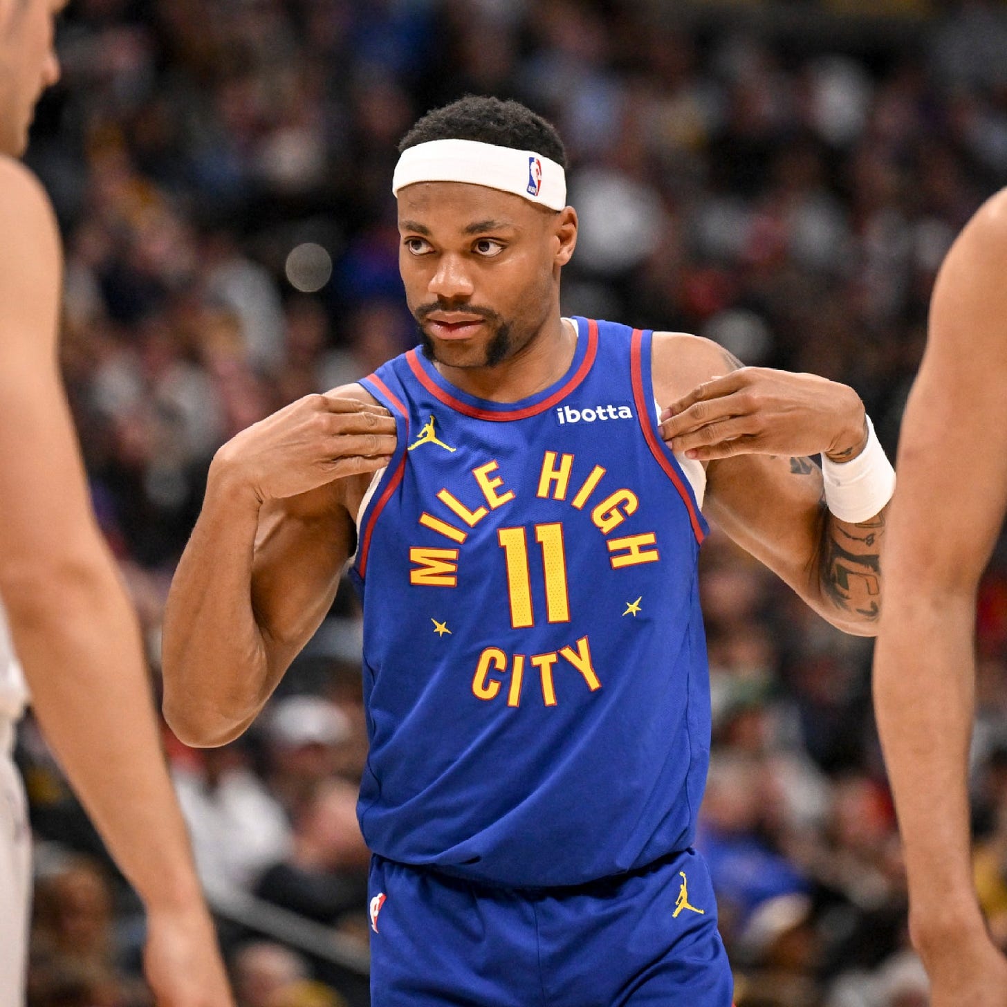 Why Nuggets' Bruce Brown is rocking Fu Manchu mustache