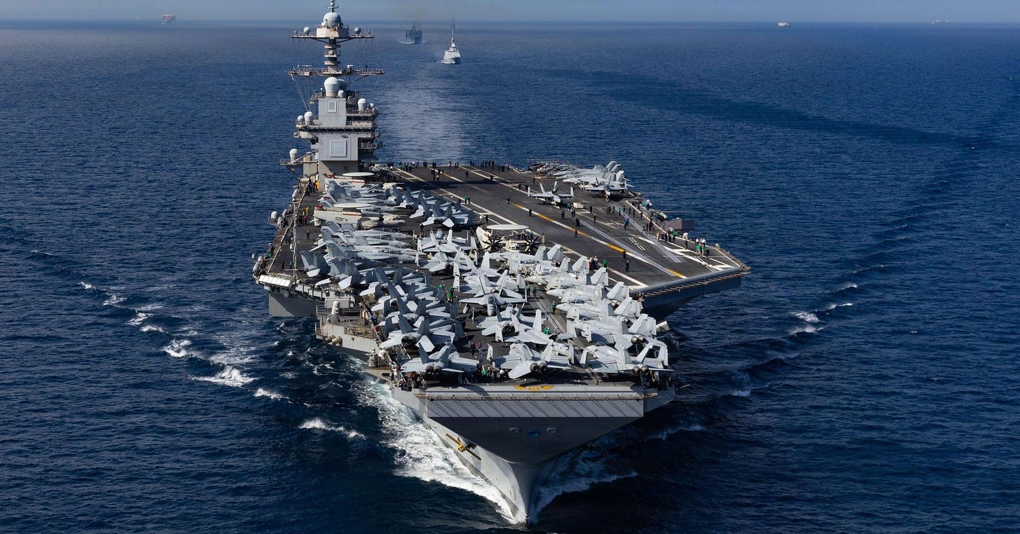 USS Gerald R. Ford Set to End Record Deployment Amid Iran Tension