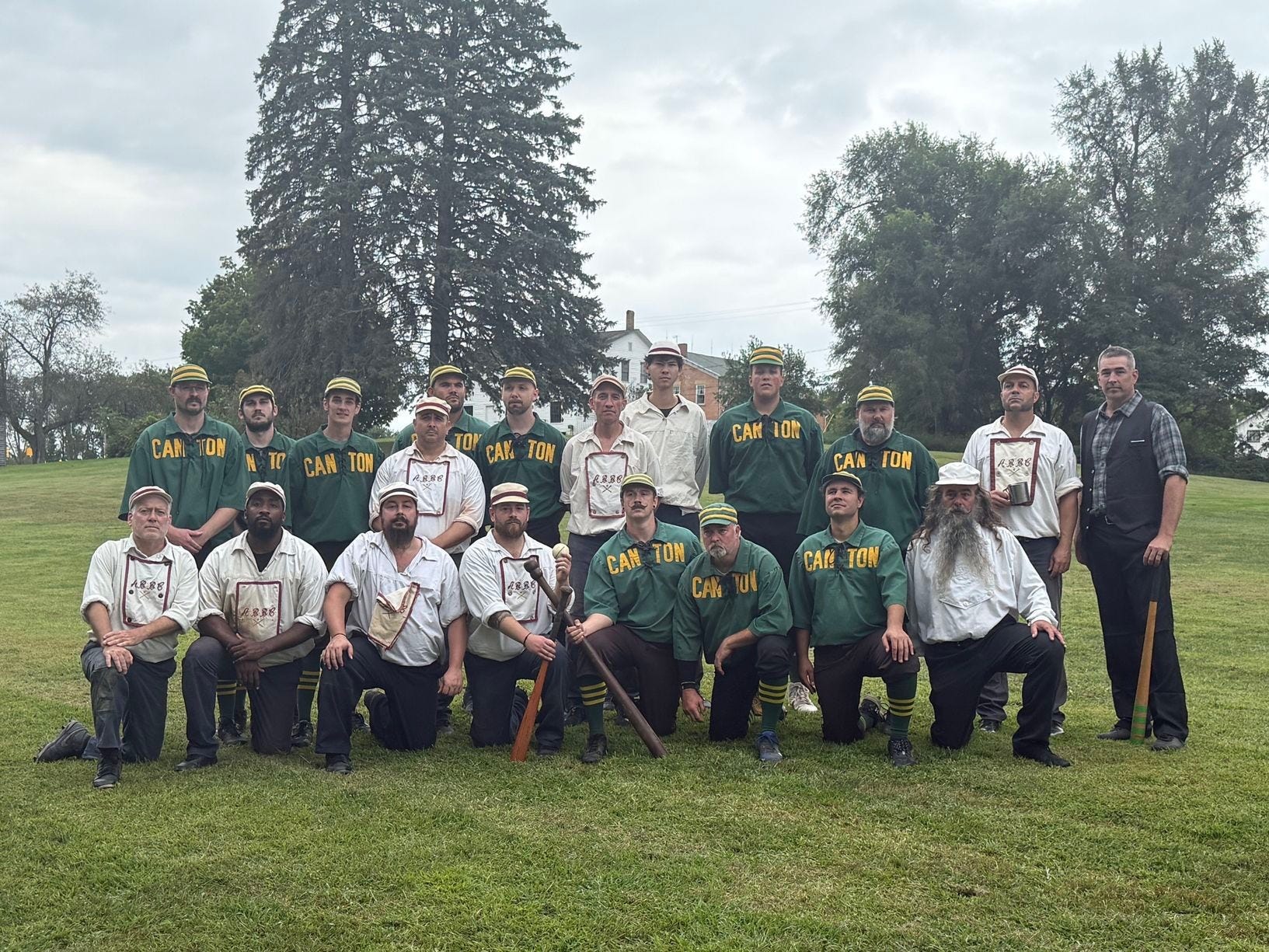 Playing baseball like it’s 1864 - by Halina Bennet