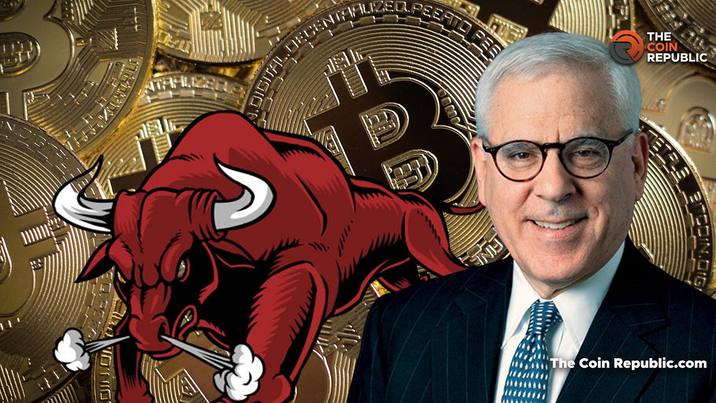 David Rubenstein Bullish on Crypto -