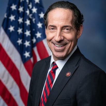 Rep. Jamie Raskin's Substack logo