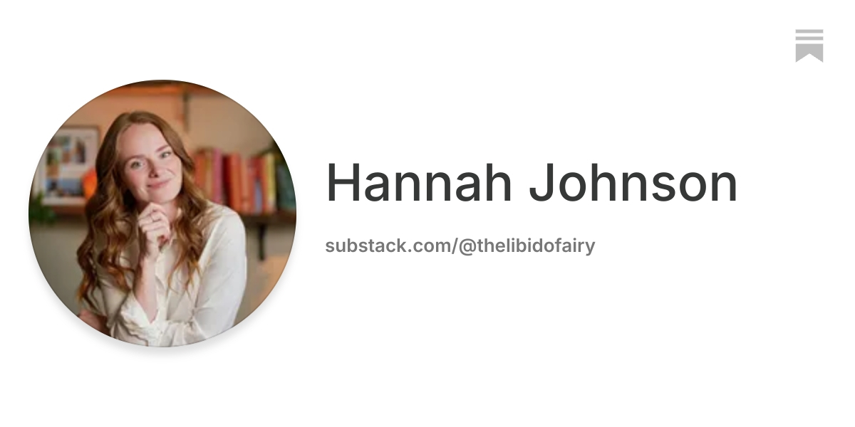 Hannah Johnson | Substack
