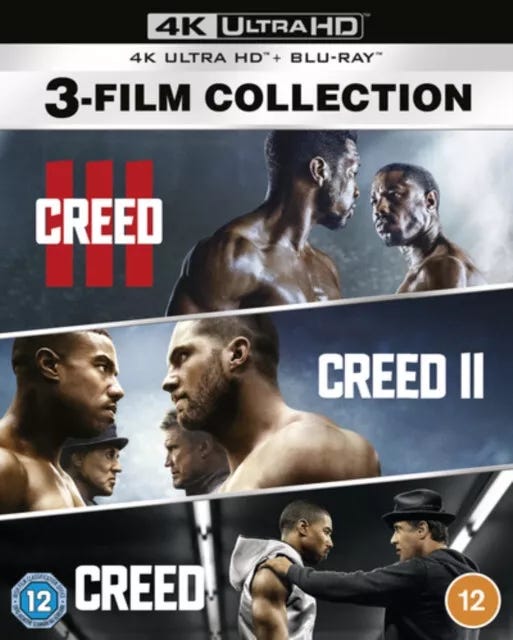 Creed: 3-film Collection 4K Ultra HD + Blu-ray RB - Picture 1 of 1 Creed: 3-film Collection 4K Ultra HD + Blu-ray RB - Picture 1 of 1