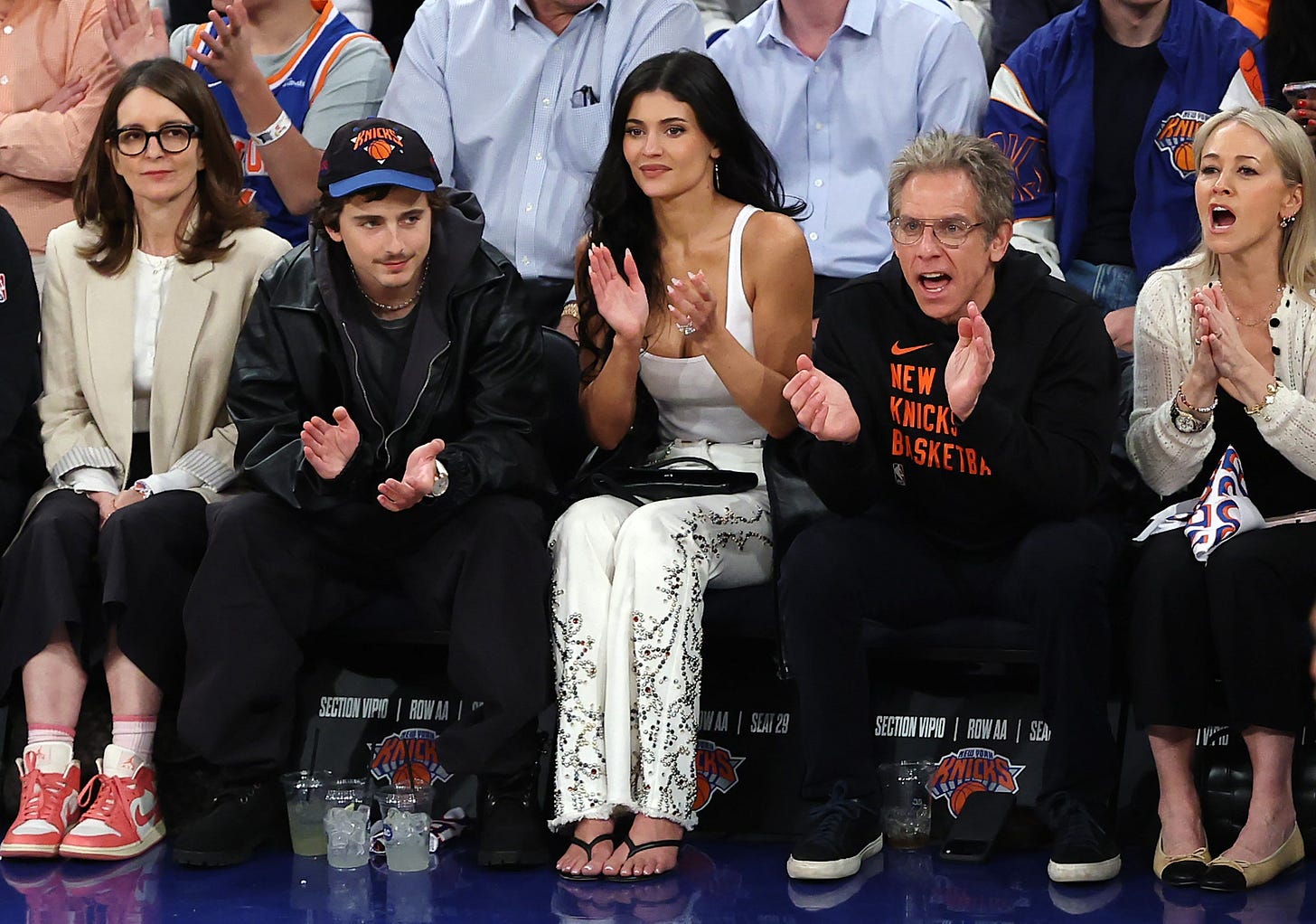 The Knicks Say They Sold Two Courtside Seats On Celebrity Row To Game 3 Of  The Finals For A Cool $1 MILLION | Barstool Sports
