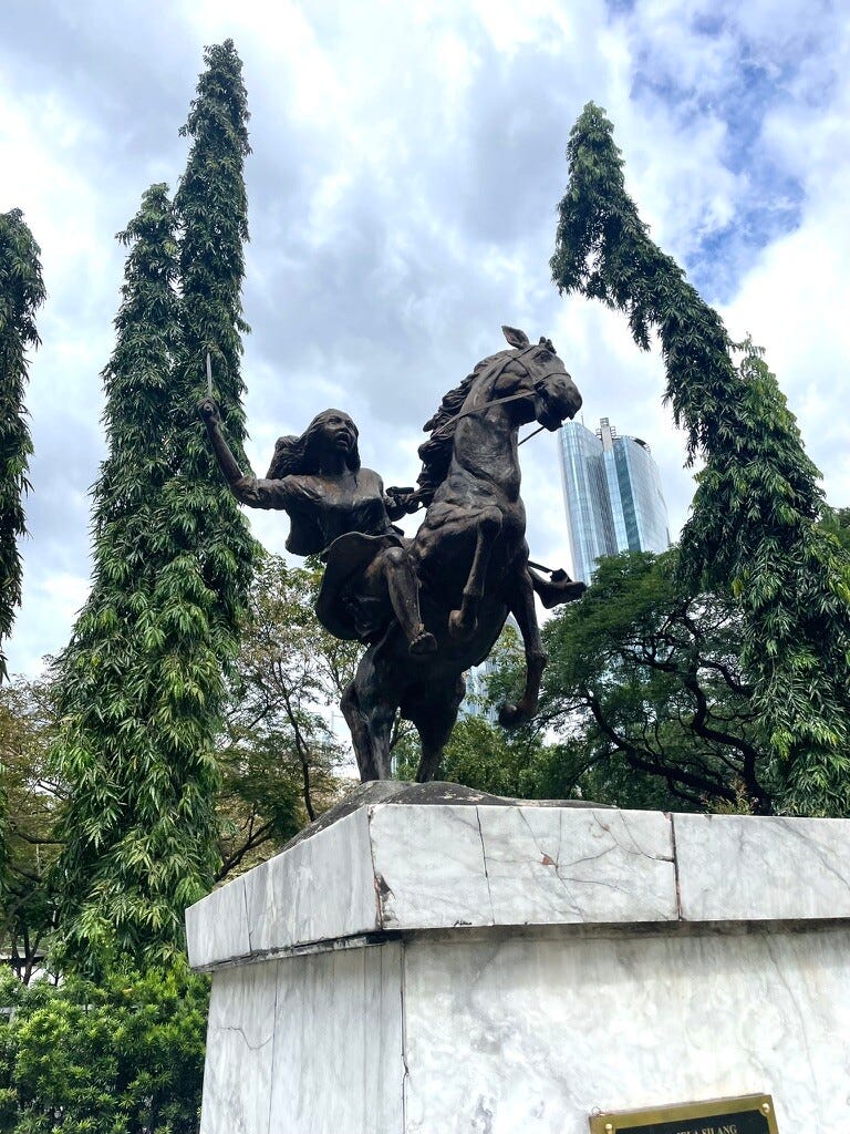 A monument to Gabriela Silang