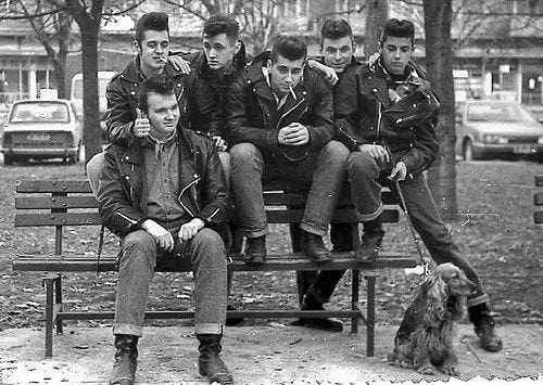 modern greasers | Greaser style, Greaser guys, Rockabilly