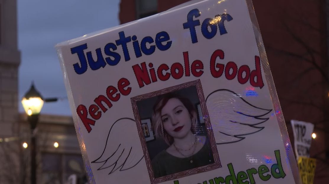 Clevelanders hold vigil for Renee Nicole Good