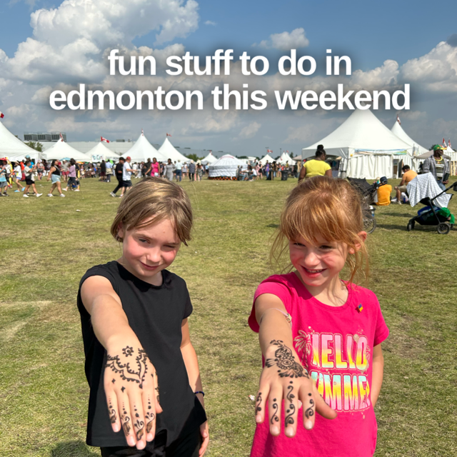 Edmonton Playgrounds Fun Stuff to do in Edmonton This Weekend Heritage Festival 1