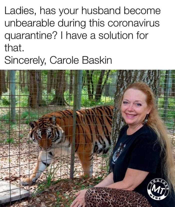 38 Tiger King Memes That Are Not Mething Around - Funny Gallery 38 Tiger King Memes That Are Not Mething Around - Funny Gallery