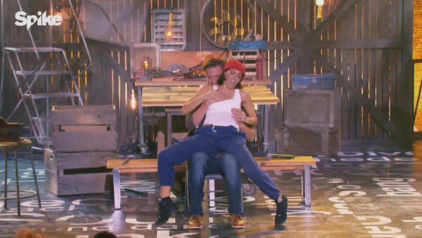 channing tatum wife does pony for him on lip sync battle 2016 images channing tatum wife does pony for him on lip sync battle 2016 images