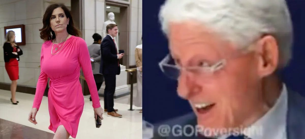 Watch This Clip Of Bill Clinton And Tell Me He’s Not Flirting With Nancy Mace