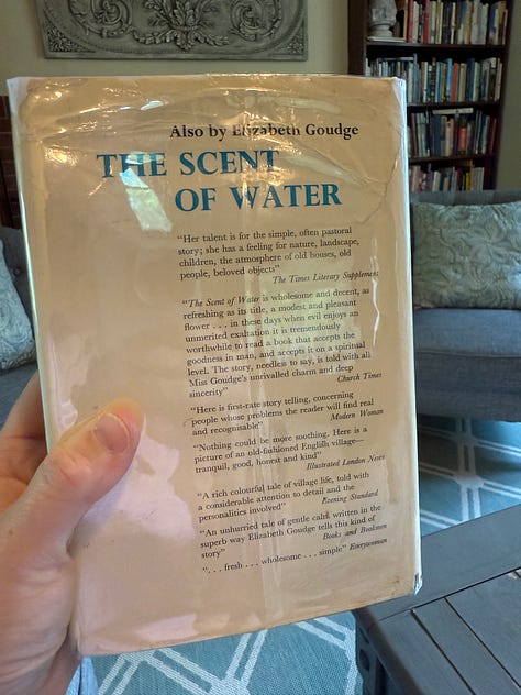 The first two photos are straight on, and the third one has the book tipped to the right. This helps you to better read the title in the last photo.