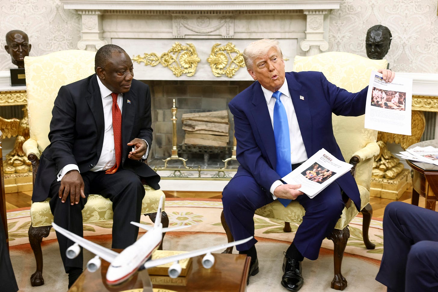 Ramaphosa wanted to talk golf. Trump took a swing - The Times