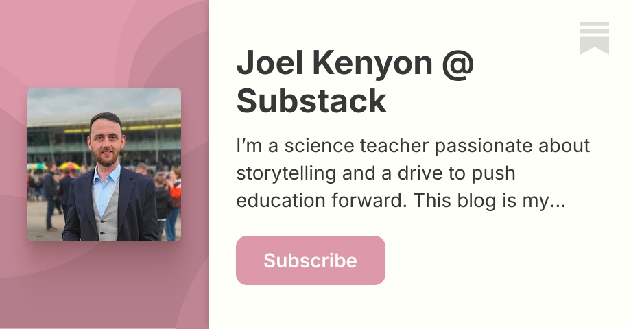 Joel Kenyon @ Substack | Substack