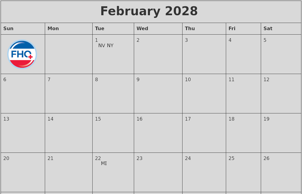 The 2028 Presidential Primary Calendar Plus