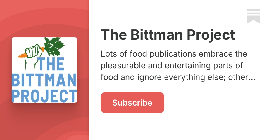 Question Mark | The Bittman Project | Substack