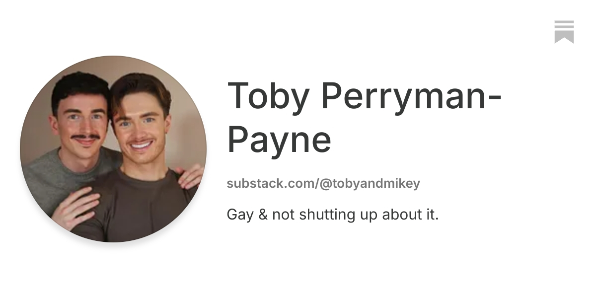 Toby Perryman-Payne | Substack