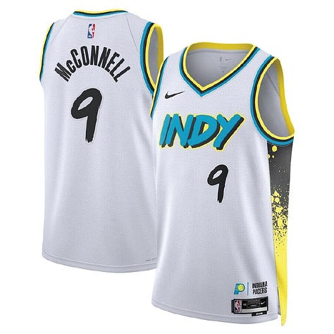 The Indiana Pacers (Nike) Jersey Tier List - by conor