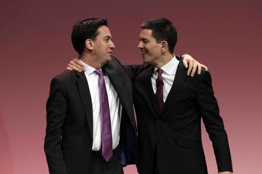 They should have chosen David': How Miliband brothers' split defined  Labour's loss | South China Morning Post