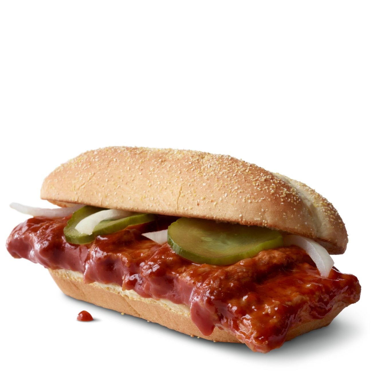 McDonald's McRib Pork Sandwich