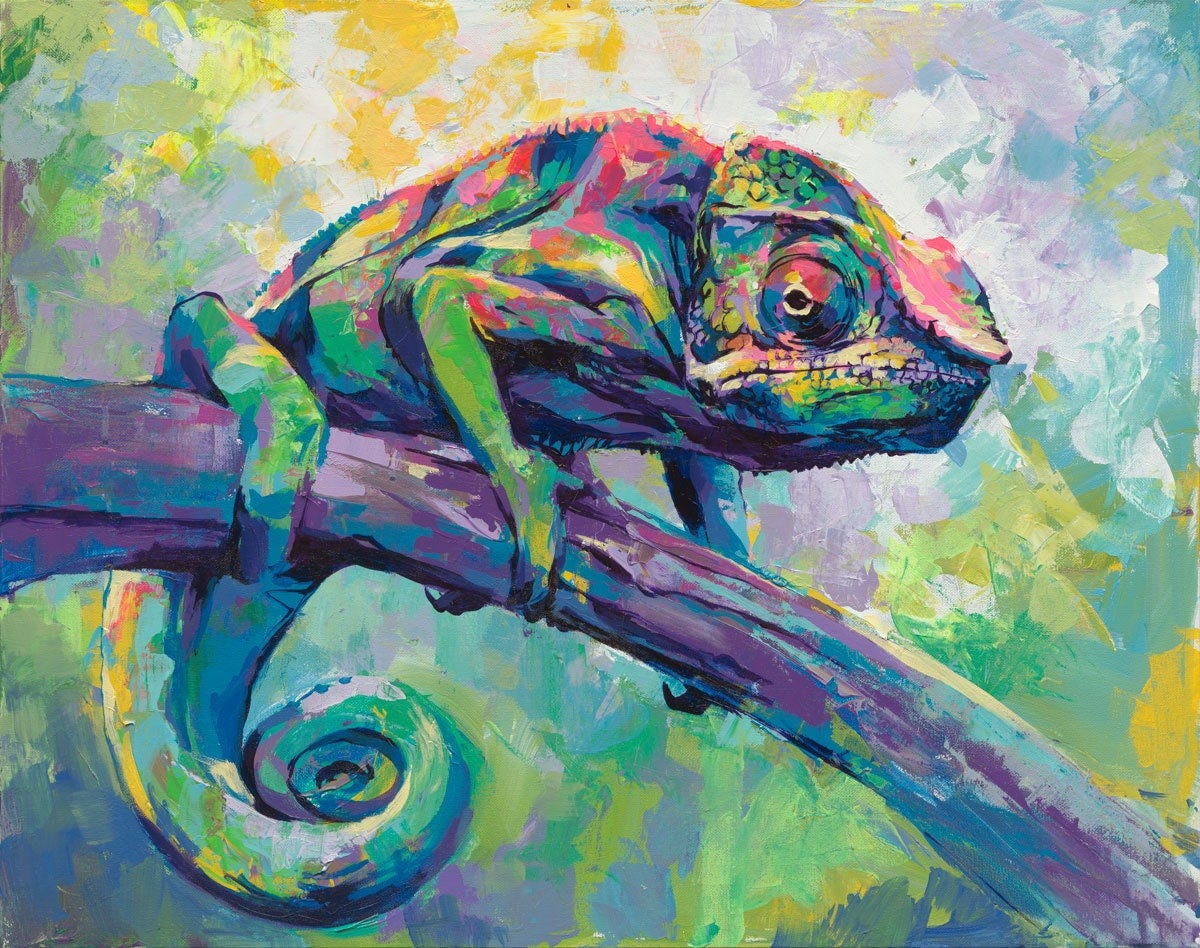 CHAMELEON Print, Chameleon Canvas Art, Chameleon Home Decor, Chameleon Wall  Art, Chameleon Poster, Small Chameleon Print, Chameleon Artwork - Etsy