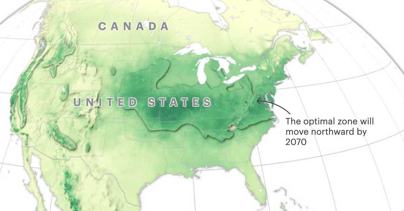New Climate Maps Show a Transformed United States | ProPublica New Climate Maps Show a Transformed United States | ProPublica