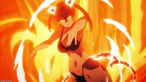 Enen no Shouboutai S3 &mdash; Episode 20 &mdash; Tamaki Fire Cat Attack