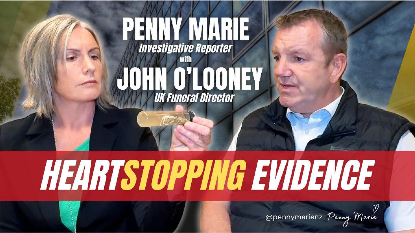 Heartstopping Evidence: Funeral Director John O'Looney with Penny Marie