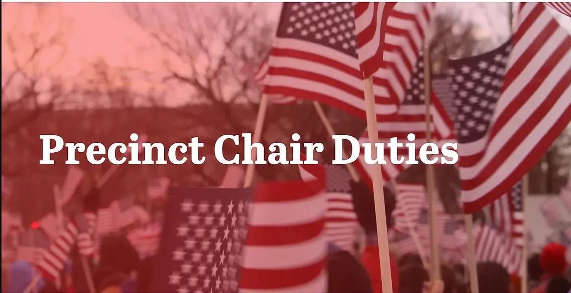 The Power of the Precinct: My Election Victory, 17 Unanimous Resolutions, and the Next Steps for Real Texas Reform. The Power of the Precinct: My Election Victory, 17 Unanimous Resolutions, and the Next Steps for Real Texas Reform.