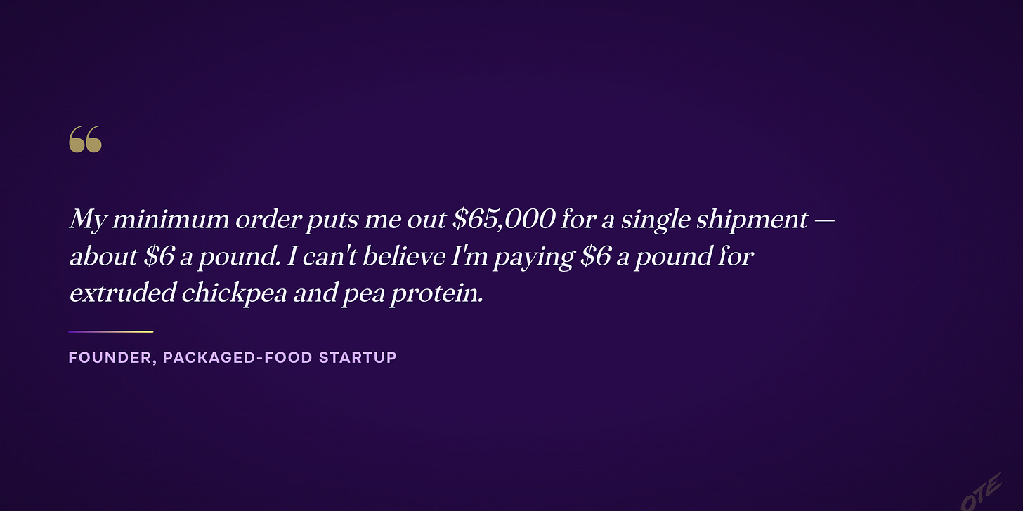 Founder, packaged-food startup
