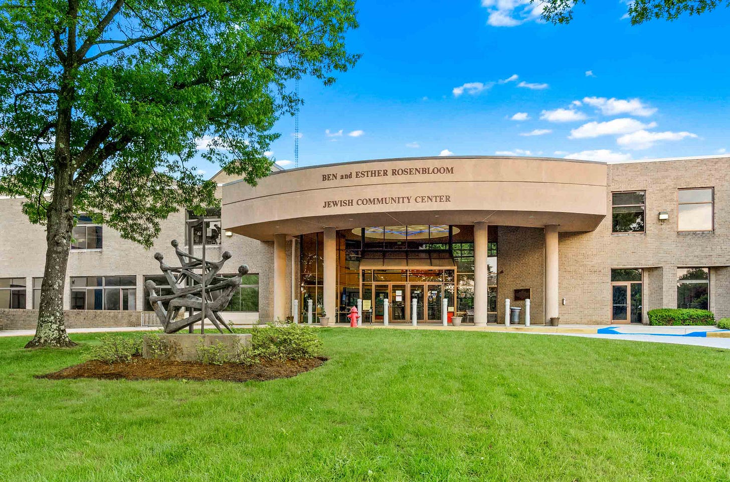 The entrance of the JCC building. The entrance of the JCC building.