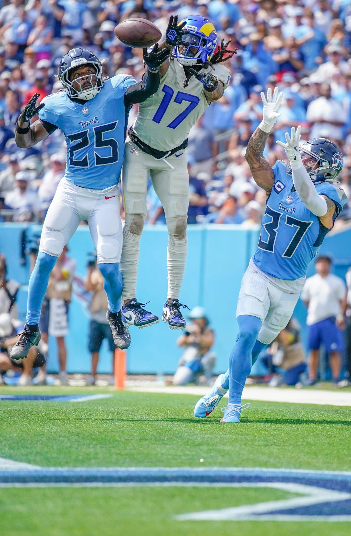 Titans' Xavier Woods is the highest graded player from Week 2 Titans' Xavier Woods is the highest graded player from Week 2